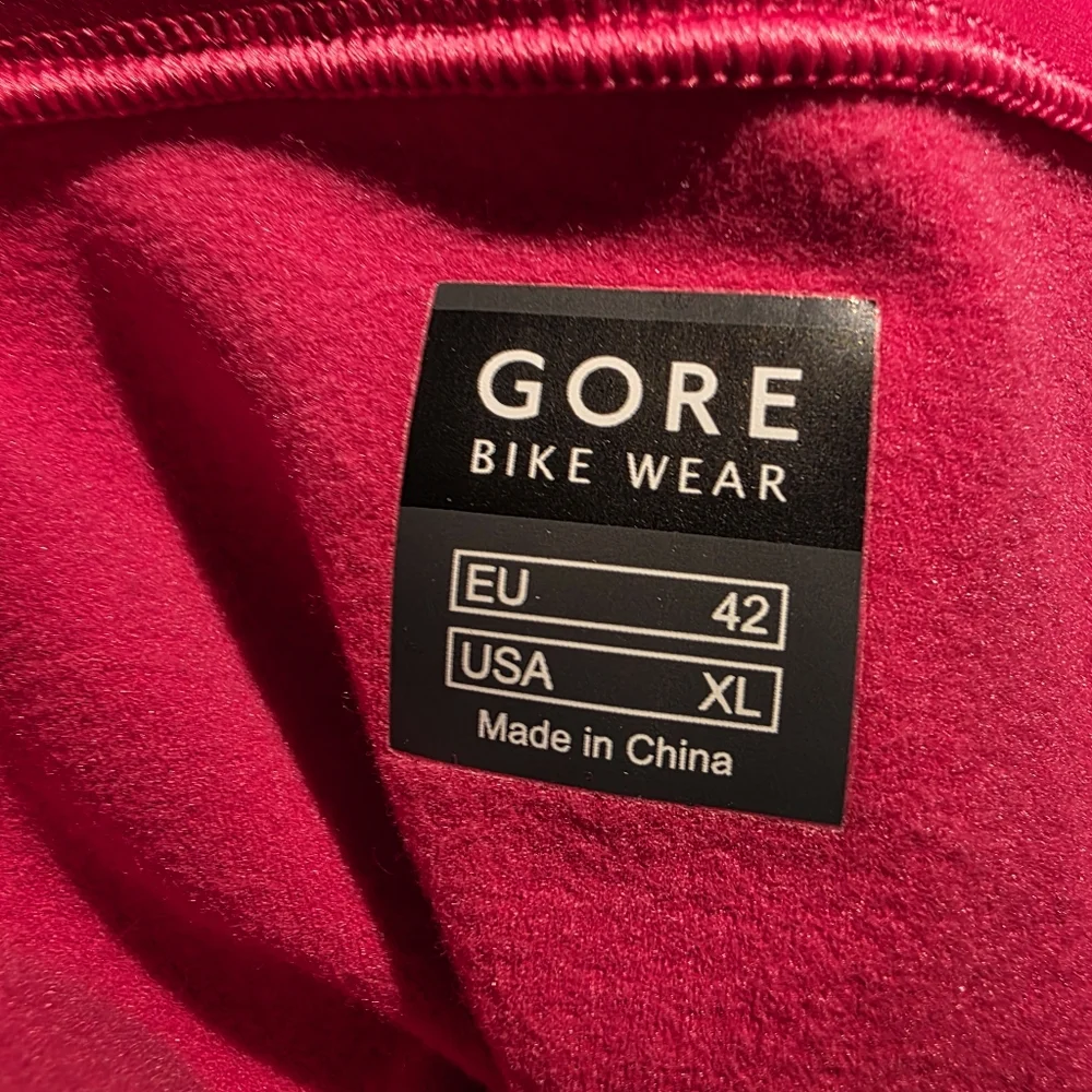 Gore Active Bike Wear Quarter Zip Long Sleeve Cycling Jacket Performance L EUC